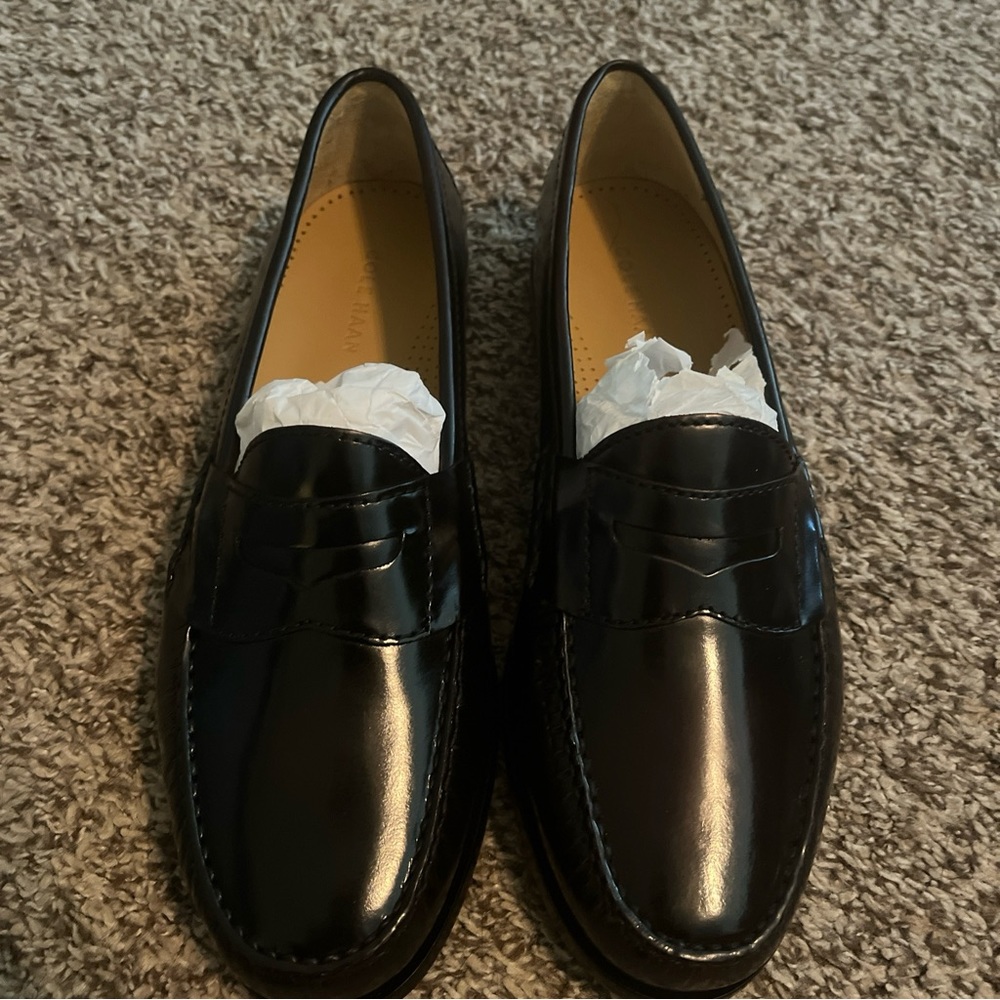 Cole Haan Men's Pinch Penny Slip-On Loafer - black size 10.5 E